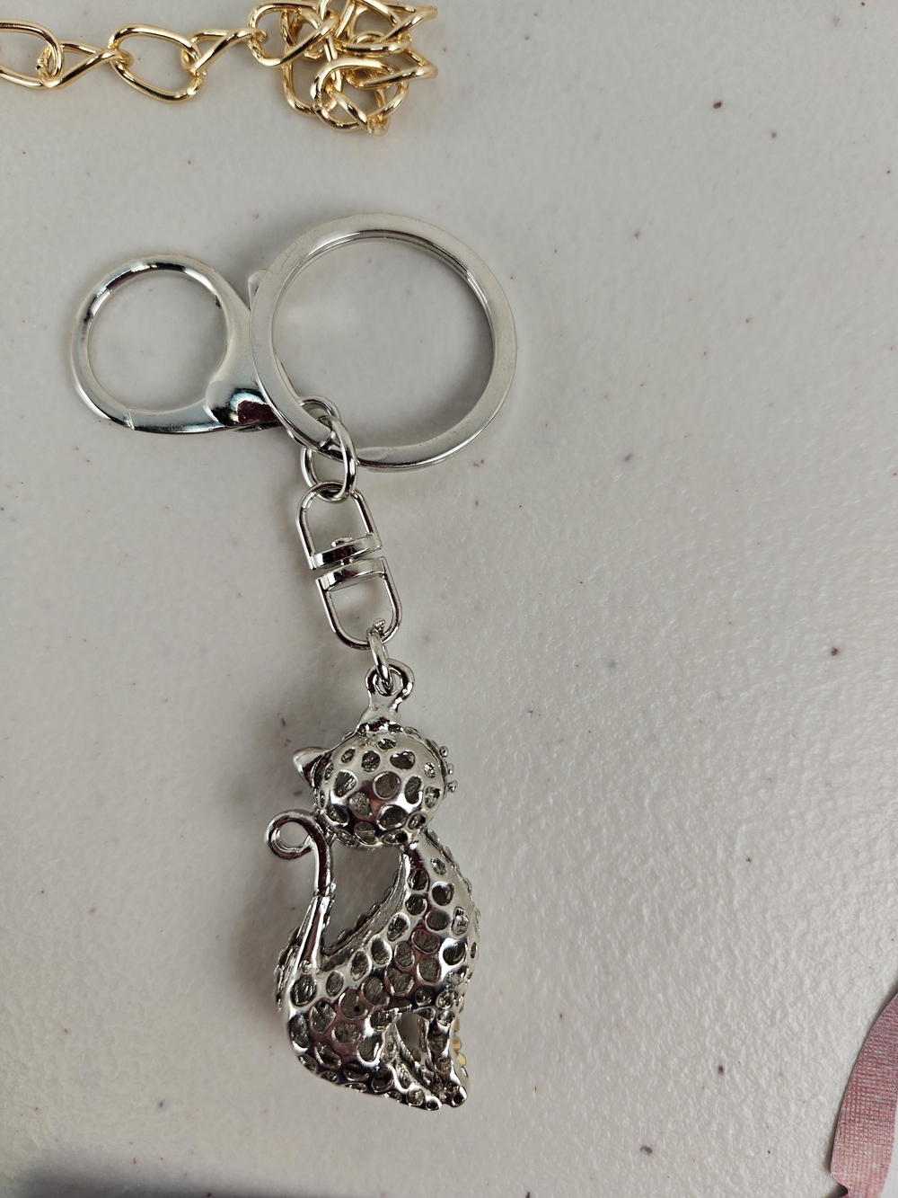 Crazy Cat Lady Bubdle Pink Cat-Handle Crossbody, Cat Bag Charm, Cat Face Mask - Picture 14 of 14